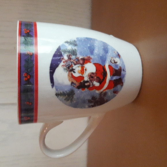 Santa Christmas Mug Coffee Cup - Picture 2 of 6